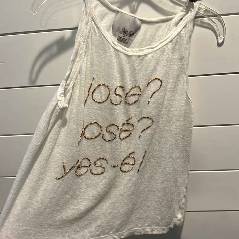 Chloe Oliver beaded tank